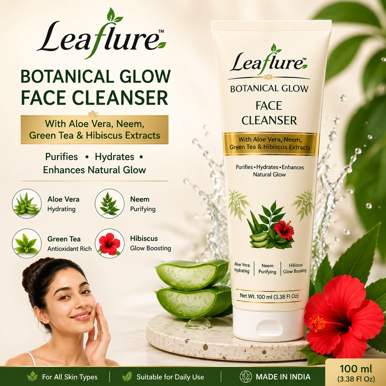 Lifelure Botanical Glow Face Cleanser